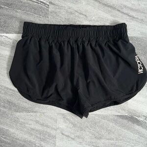 Victoria’s Secret black running shorts underwear lining Large elastic waist